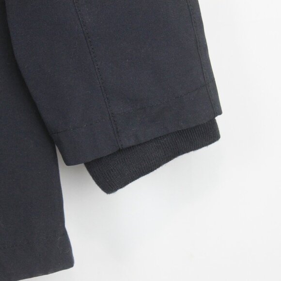 Pendleton Navy Blue Plaid Lined Hooded Rain Coat Jacket - Picture 6 of 15